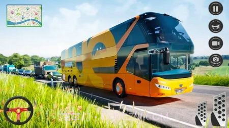印度尼西亚巴士模拟器3D截图1