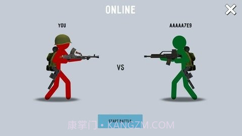 火柴人战争打击（Stickman Warfare Battle Strike）截图1
