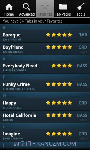 终极吉他乐谱截图4