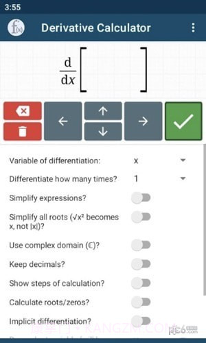 导数计算器（Derivative Calculator）截图4
