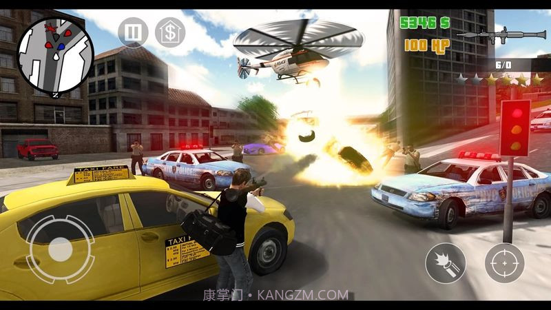 疯狂冲突之圣安德烈亚斯截图1