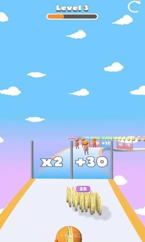 奔跑的金币3D截图3 奔跑的金币3D截图3