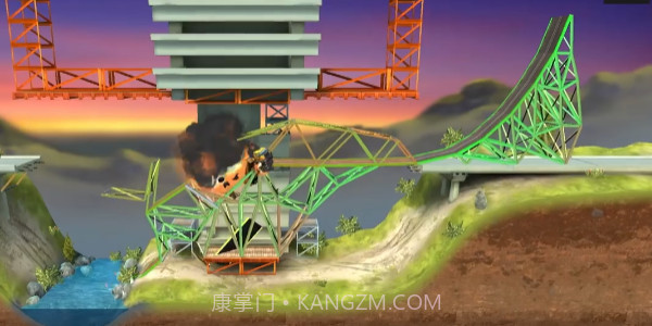 桥梁构造者特技截图5