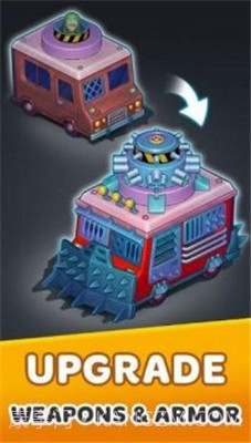 僵尸汽车塔防截图1