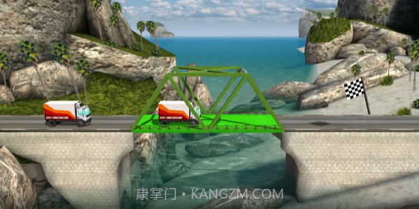 桥梁构造者特技截图1