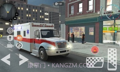 救护车城市驾驶模拟器截图1