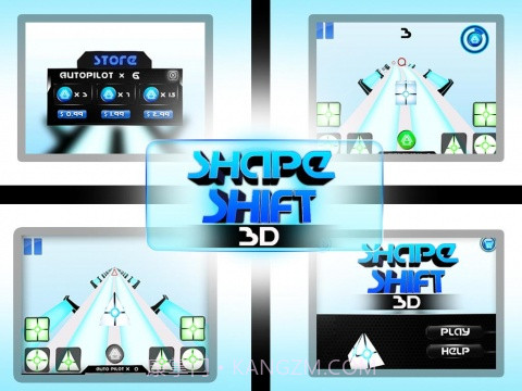 变形跑酷 Shape Shift 3D截图1