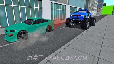 警察卡车驾驶模拟器截图2 警察卡车驾驶模拟器截图2