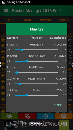 篮球经理2016截图1 篮球经理2016截图1