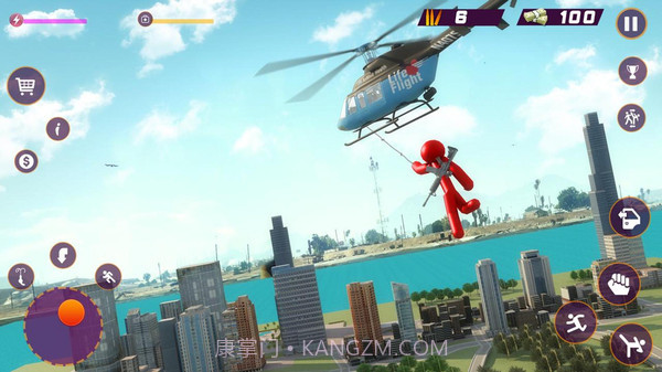 火柴人城市英雄截图4 火柴人城市英雄截图4