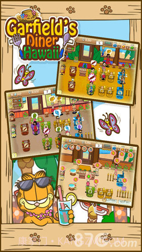 加菲猫餐厅夏威夷篇官方正版截图2