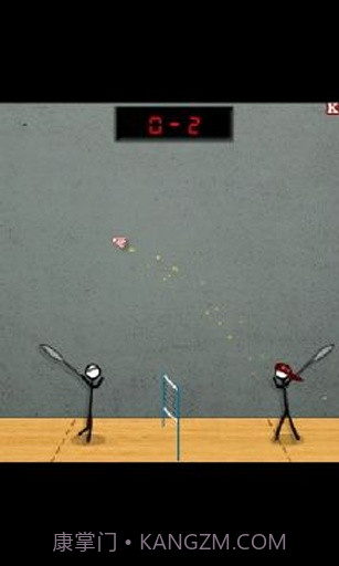 火柴人打羽毛球3截图2 火柴人打羽毛球3截图2