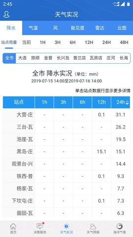 大连气象截图2 大连气象截图2