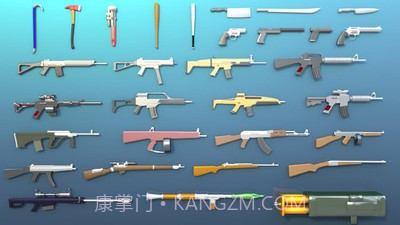 像素战争之枪支世界截图2