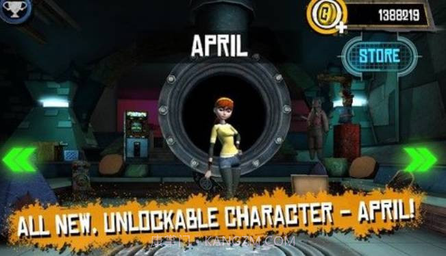 忍者神龟屋顶狂飙中文V2.0.24 无限金币版截图3 忍者神龟屋顶狂飙中文V2.0.24 无限金币版截图3