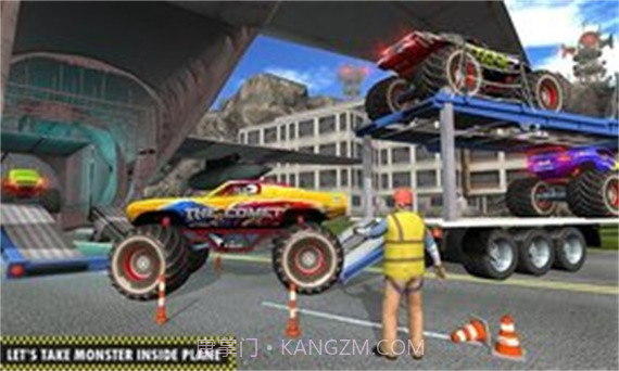 巨型斜坡怪物卡车截图3 巨型斜坡怪物卡车截图3