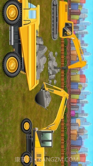 疯狂挖掘机乐园截图1