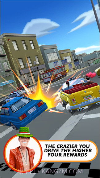 疯狂出租车城市狂飙截图2