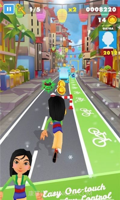 冰公主跑酷汉化版截图1