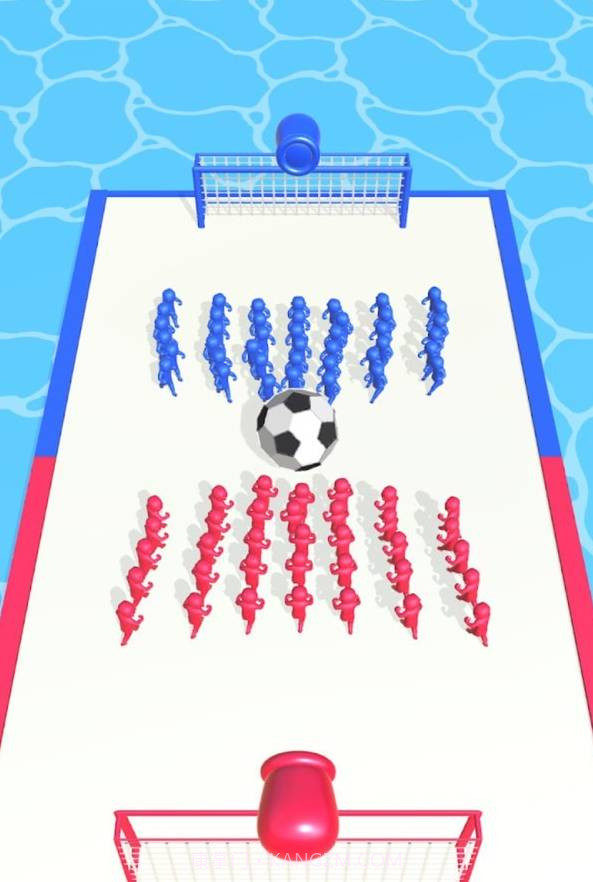 拥挤的足球截图1