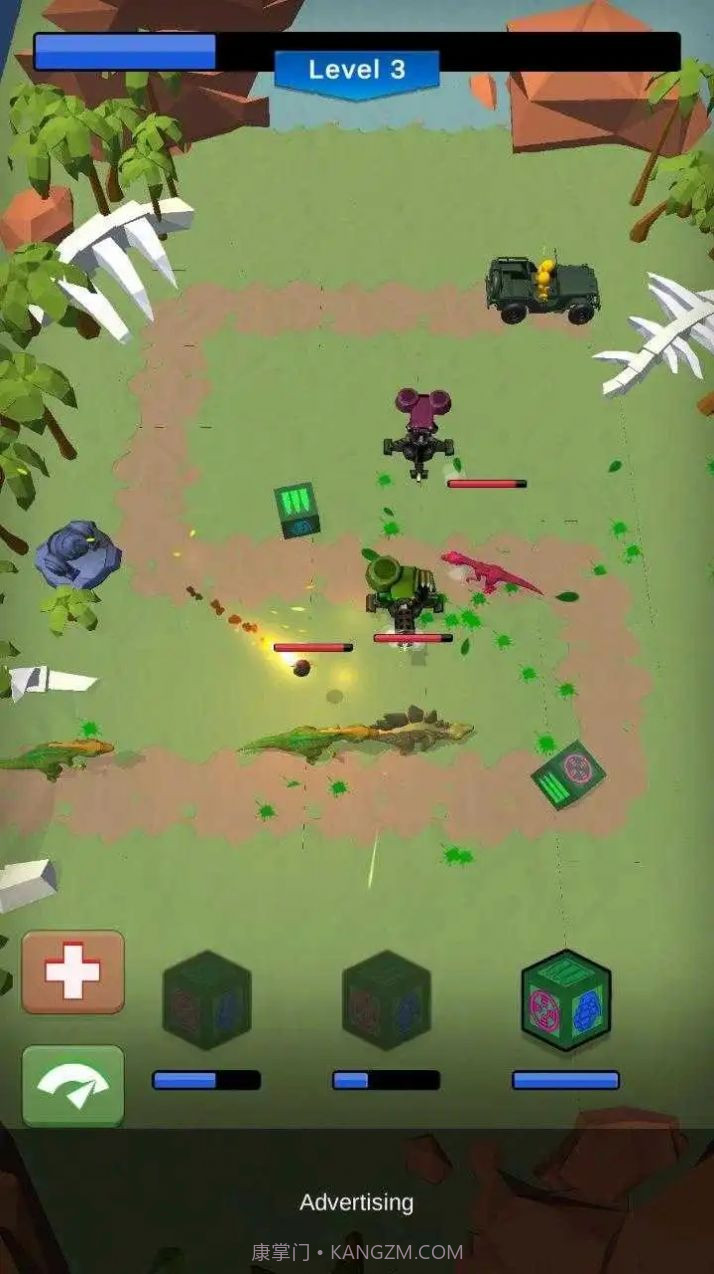 阻止疯狂的恐龙截图2