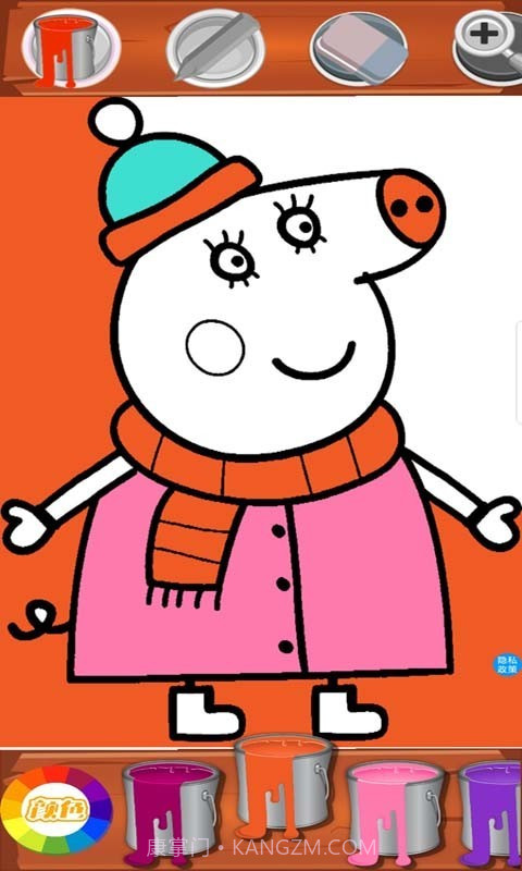 小猪佩奇涂鸦画本截图1 小猪佩奇涂鸦画本截图1