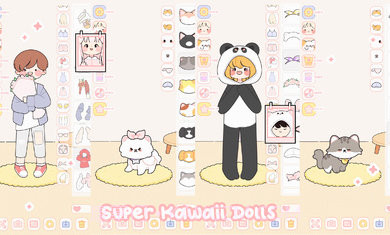 可爱娃娃游戏无限爱心版截图4 可爱娃娃游戏无限爱心版截图4