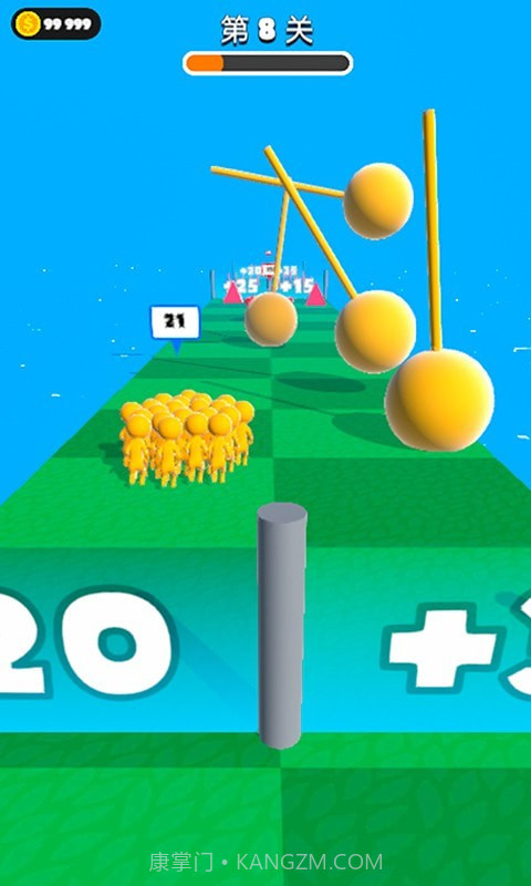 火柴人战士冲突截图4