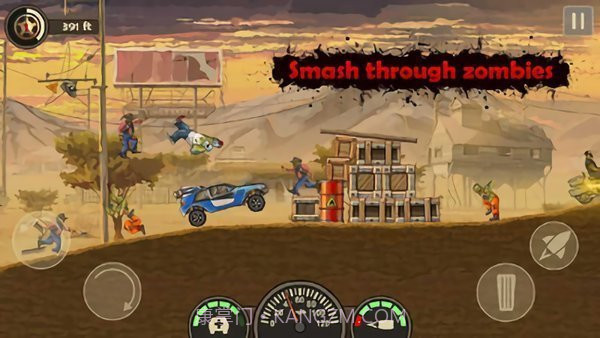 战车撞僵尸3内置功能菜单截图3 战车撞僵尸3内置功能菜单截图3