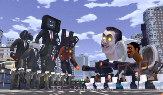 马桶人大战摄像人IO截图4