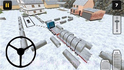 冬天农场卡车3d截图2