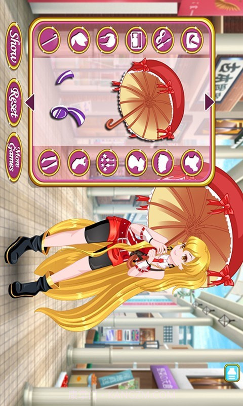 高校少女换装沙龙截图3 高校少女换装沙龙截图3