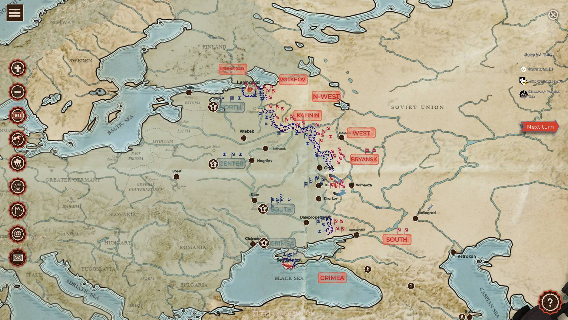 战斧:斯大林格勒Cauldrons of War - Stalingrad截图6 战斧:斯大林格勒Cauldrons of War - Stalingrad截图6