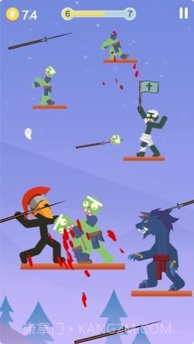 投矛手大作战截图1 投矛手大作战截图1