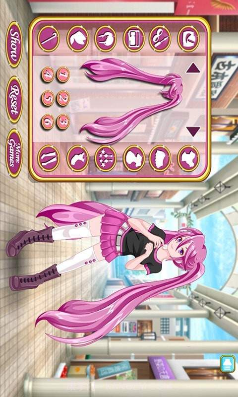 高校少女换装沙龙截图4 高校少女换装沙龙截图4