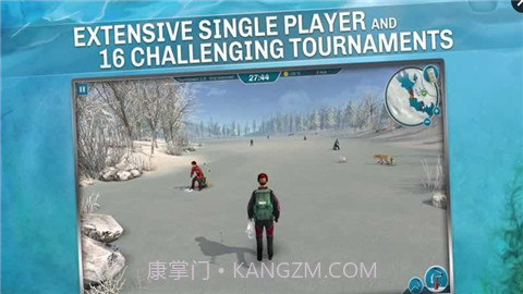 冰湖钓鱼汉化版截图3