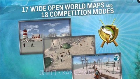 冰湖钓鱼汉化版截图2