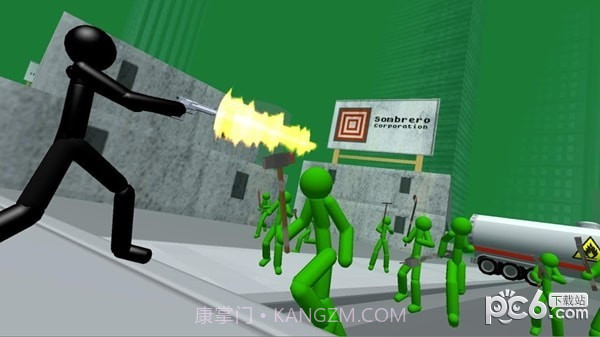 火柴人僵尸射击截图4