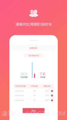 大姨妈经期日历截图3 大姨妈经期日历截图3