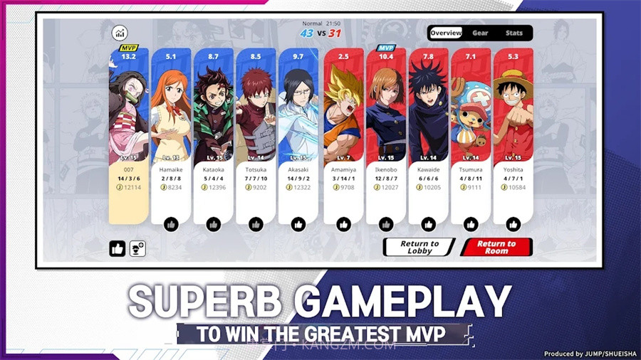 JUMP漫画群星大集结国际版截图4