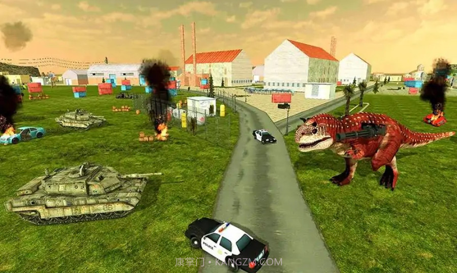 恐龙城市大战截图1 恐龙城市大战截图1