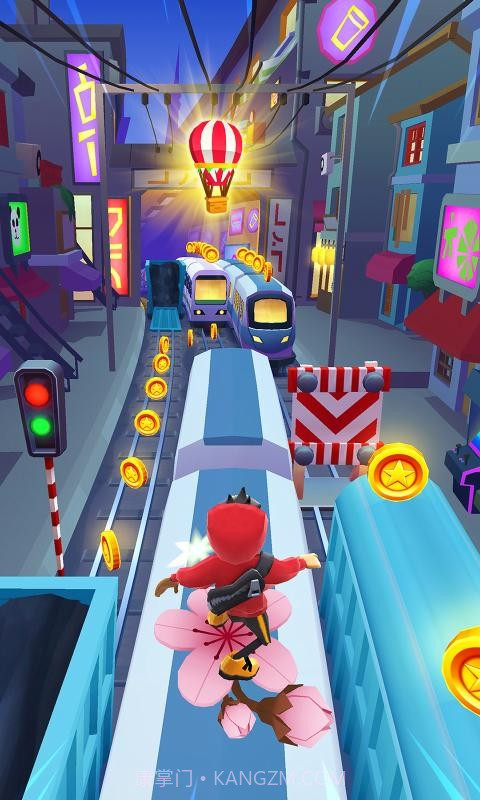 地铁跑酷vivo截图3 地铁跑酷vivo截图3