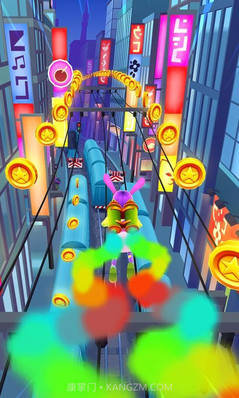 地铁跑酷vivo截图2 地铁跑酷vivo截图2