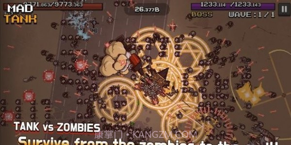疯狂坦克大战僵尸截图1 疯狂坦克大战僵尸截图1