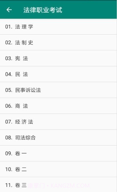 国家统一法律职业资格考试截图1 国家统一法律职业资格考试截图1