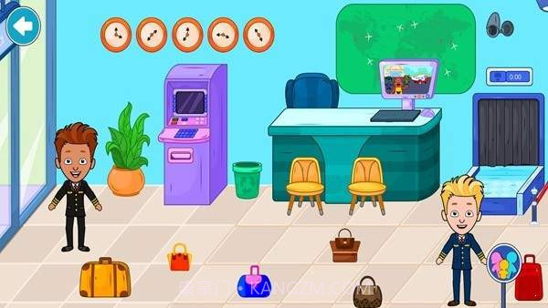 怪物小镇机场截图2