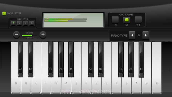 虚拟电钢琴VirtualElectricPiano截图2 虚拟电钢琴VirtualElectricPiano截图2