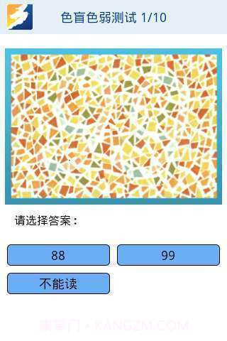 彩虹桥色盲色弱测试截图2