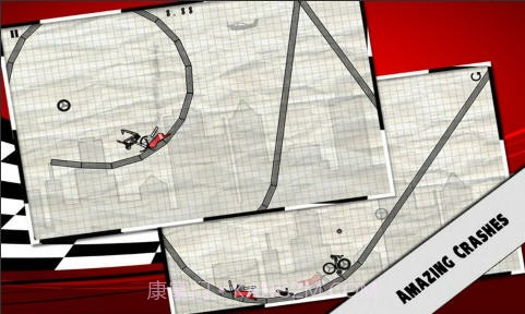 特技摩托车(Stick Stunt Biker)截图4