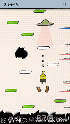 涂鸦跳跃十周年纪念手机版截图2 涂鸦跳跃十周年纪念手机版截图2